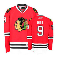 Women's Chicago Blackhawks Bobby Hull #9 Red Home Jersey