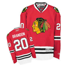 Youth Chicago Blackhawks Brandon Saad #20 Red Home Jersey