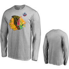 Chicago Blackhawks 2017 Winter Classic Long Sleeve Gray T-shirt