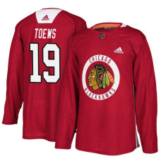 Chicago Blackhawks #19 Red New Season Practice Jonathan Toews Jersey