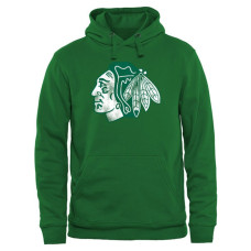 Chicago Blackhawks Kelly Green St. Patrick Day Pullover Hoodie