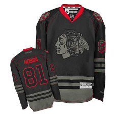 Chicago Blackhawks Marian Hossa #81 Black Premier Jersey