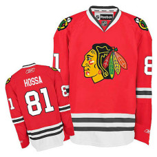 Chicago Blackhawks Marian Hossa #81 Red Home Jersey