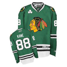 Chicago Blackhawks Patrick Kane #88 Green Premier Jersey