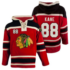 Chicago Blackhawks #88 Patrick Kane Red Throwback Pullover Hoodie