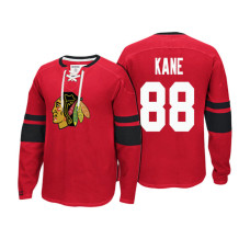 Chicago Blackhawks #88 Patrick Kane Red Player Centre Pullover Hoodie