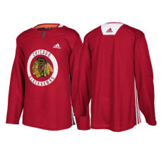 Chicago Blackhawks Red Adidas Authentic Practice Jersey