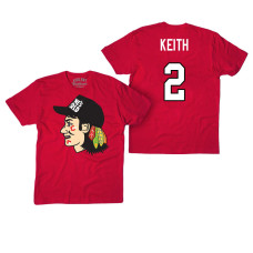 Chicago Blackhawks #2 Duncan Keith Red Hockey Club Game On T-shirt