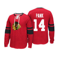 Chicago Blackhawks #14 Richard Panik Red Player Centre Pullover Hoodie