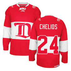 Detroit Red Wings Chris Chelios #24 Red Winter Classic Jersey