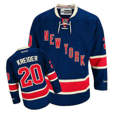 New York Rangers Chris Kreider #20 Navy Blue Alternate Jersey