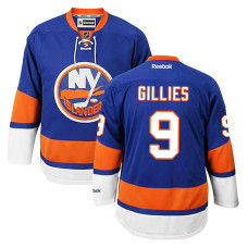 New York Islanders Clark Gillies #9 Royal Blue Home Jersey