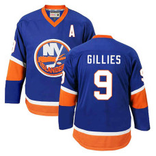 New York Islanders Clark Gillies #9 Royal Blue Throwback Jersey