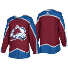 Colorado Avalanche Burgundy 2017-2018 Season New-Look Blank Jersey