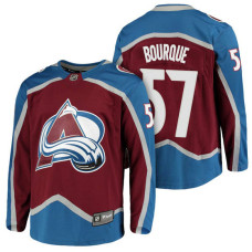 Colorado Avalanche #57 Breakaway Fanatics branded Gabriel Bourque With Jersey 2022 Stanley Cup Champions Patch Burgundy