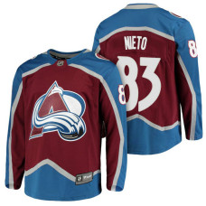 Colorado Avalanche #83 Breakaway Fanatics branded Matt Nieto Jersey Burgundy