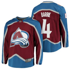 Colorado Avalanche #4 Breakaway Fanatics branded Tyson Barrie With Jersey 2022 Stanley Cup Champions Patch Burgundy