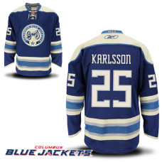 Columbus Blue Jackets William Karlsson #25 Navy Blue Alternate Authentic Jersey