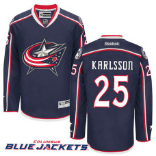 Columbus Blue Jackets William Karlsson #25 Navy Home Premier Jersey