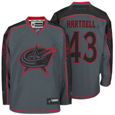 Columbus Blue Jackets Scott Hartnell #43 Storm Cross Check Premier Jersey