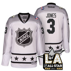 Columbus Blue Jackets Seth Jones #3 White La Kings All Star Jersey