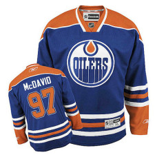 Edmonton Oilers Connor McDavid #97 Royal Blue Home Jersey