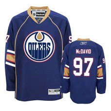 Edmonton Oilers Connor McDavid #97 Navy Blue Alternate Jersey