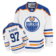 Edmonton Oilers Connor McDavid #97 White Away Jersey