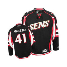 Ottawa Senators Craig Anderson #41 Black Alternate Jersey