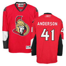 Ottawa Senators Craig Anderson #41 Red Home Jersey