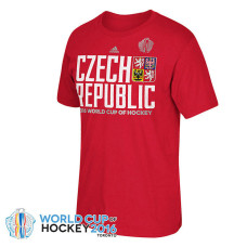 Czech Republic Hockey World Cup of Hockey 2016 Pride Red T-Shirt