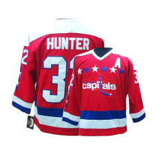 Washington Capitals Dale Hunter #32 Red Throwback Jersey