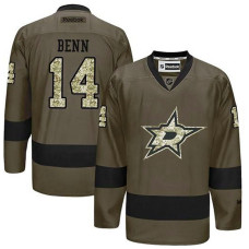 Dallas Stars Jamie Benn #14 Green Camo Player Jersey