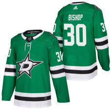 Dallas Stars #30 Ben Bishop Green 2018 New Season Player Home Jersey