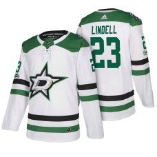 Dallas Stars #23 Esa Lindell White 2018 New Season Team Road Jersey