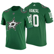 Dallas Stars #10 Martin Hanzal Green Adidas Player T-shirt