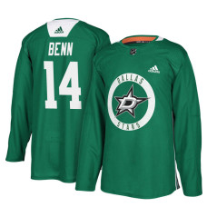 Dallas Stars #14 Green New Season Practice Jamie Benn Jersey