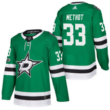 Dallas Stars #33 Marc Methot Green 2018 New Season Home Authentic Jersey With Anniversary Patch