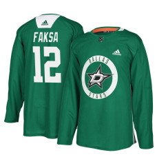 Dallas Stars #12 Green New Season Practice Radek Faksa Jersey