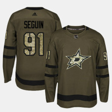 Dallas Stars #91 Camo Salute To Service Tyler Seguin Jersey