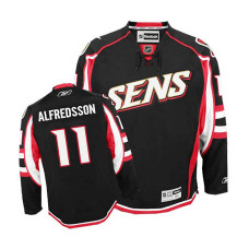 Ottawa Senators Daniel Alfredsson #11 Black Alternate Jersey