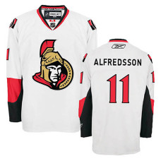 Ottawa Senators Daniel Alfredsson #11 White Away Jersey