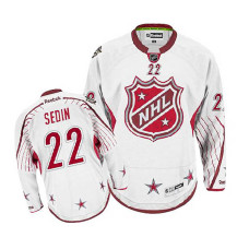 Vancouver Canucks Daniel Sedin #22 White 2012 All-Star Jersey