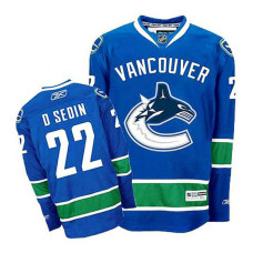 Vancouver Canucks Daniel Sedin #22 Navy Blue Home Jersey