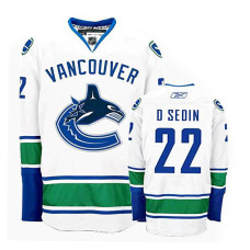 Vancouver Canucks Daniel Sedin #22 White Away Jersey