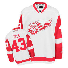 Detroit Red Wings Darren Helm #43 White Away Jersey