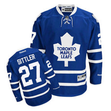 Toronto Maple Leafs Darryl Sittler #27 Royal Blue Home Jersey