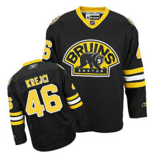 Boston Bruins David Krejci #46 Black Alternate Jersey