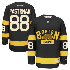 Boston Bruins David Pastrnak #88 Black 2016 Winter Classic Premier Jersey