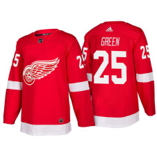 Detroit Red Wings #25 Mike Green Red 2018 Season New Outfitted Jersey